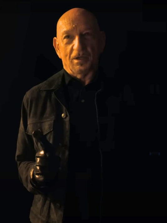 Ben Kingsley The Killers Game Black Jacket