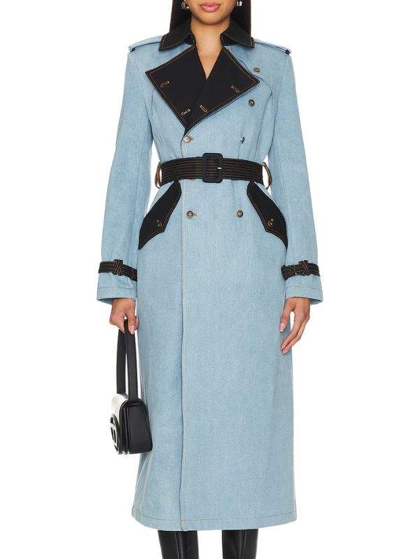 Beyond The Gates 2025 Naomi Hamilton Hawthorne Denim Trench Coat