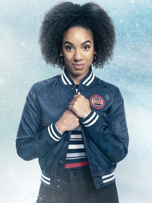 Bill Doctor Who Varsity Jacket