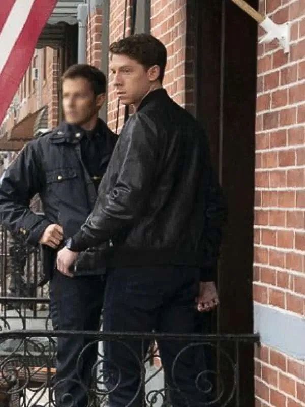 Blue Bloods S13 Will Hochman Black Leather Jacket