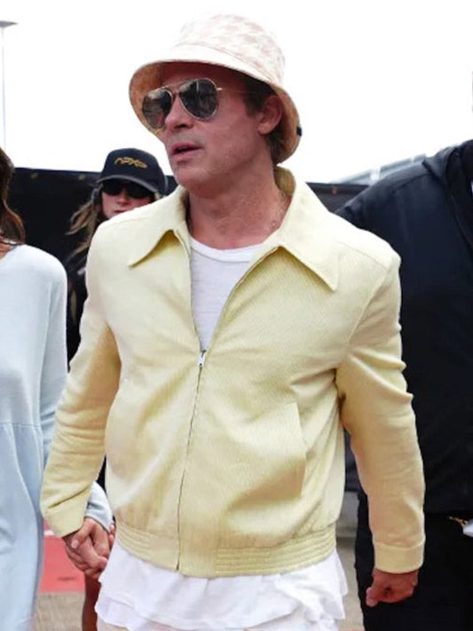 Brad Pitt F1 Yellow Jacket