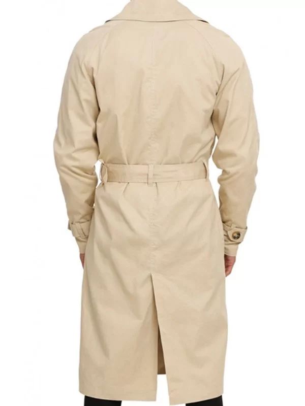 Castiel Supernatural Beige Trench Coat