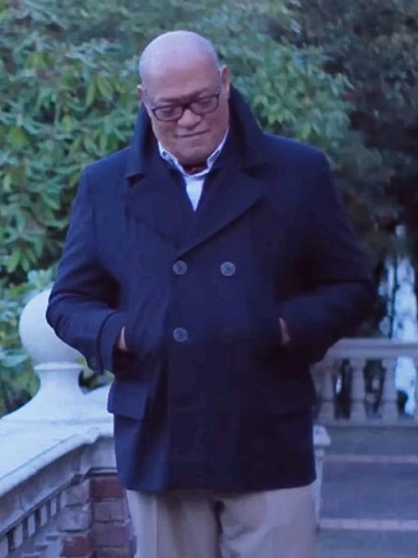 Cellar Door Laurence Fishburne Black Peacoat