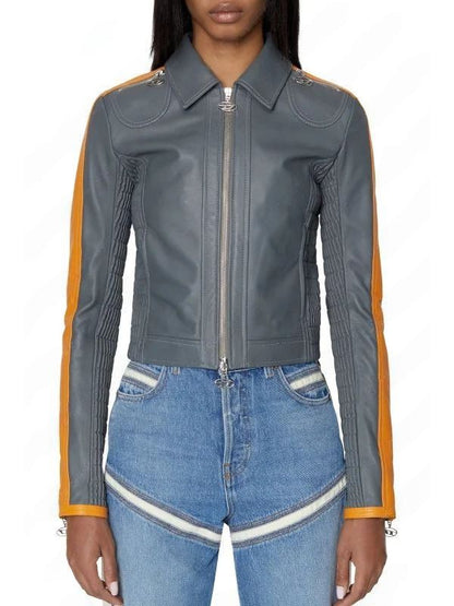 Chelsea Lazkani Leather Jacket