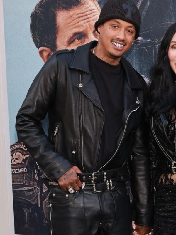 Chers Boyfriend The Bikeriders Premiere Leather Jacket