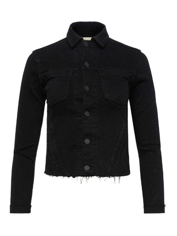 Chicago PD S10 Black Denim Jacket