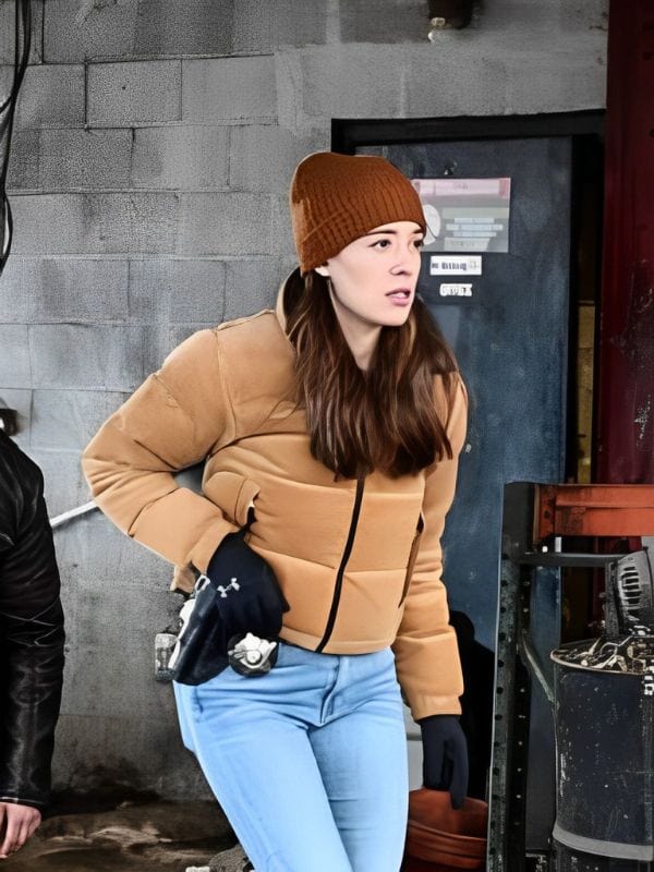 Chicago PD S11 Kim Burgess Yellow Puffer Jacket