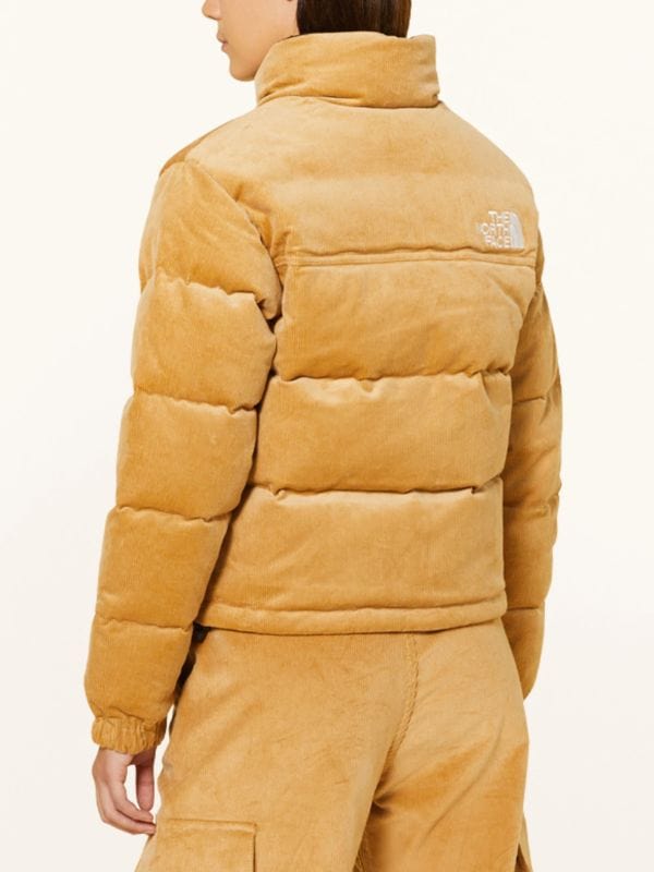 Chicago PD S11 Yellow Corduroy Puffer Jacket
