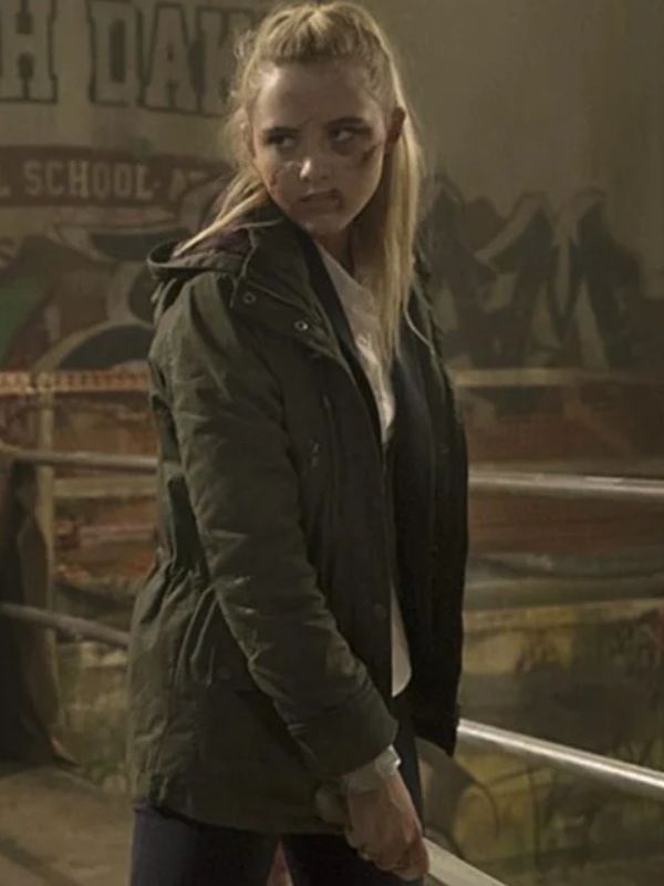 Claire Novak Supernatural Brown Hooded Jacket