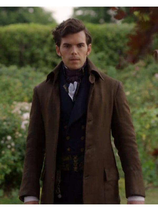 Colin Bridgerton S03 Brown Coat