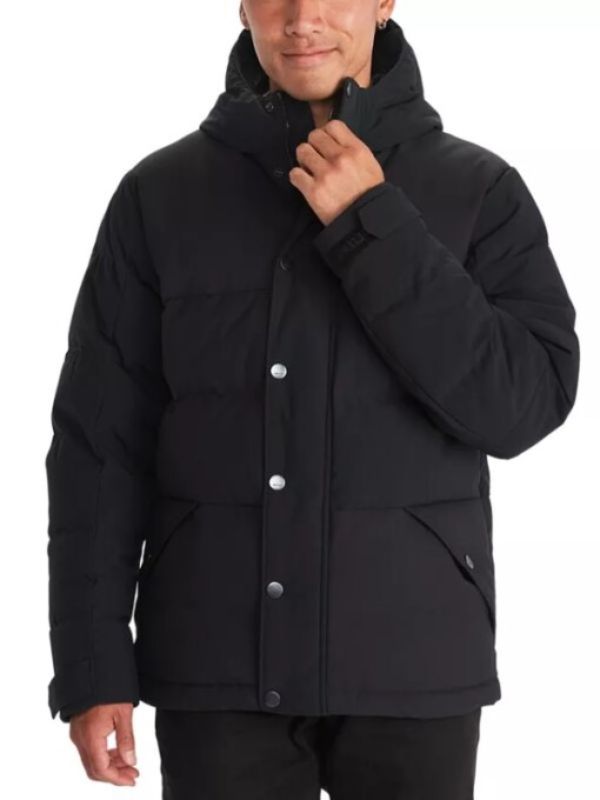 Dante Torres Black Puffer Jacket