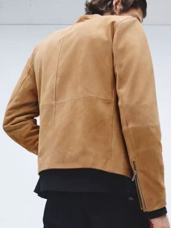 Days Of Our Lives 2025 Beige Suede Leather Jacket