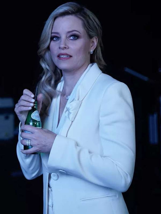 Elizabeth Banks Skincare White Blazer