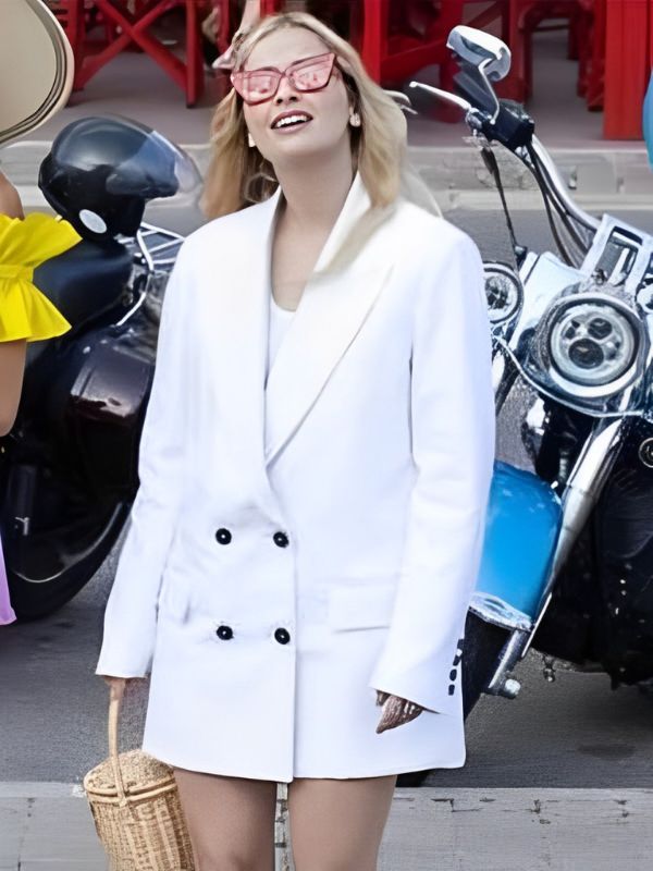 Emily In Paris S02 Camille Razat White Blazer