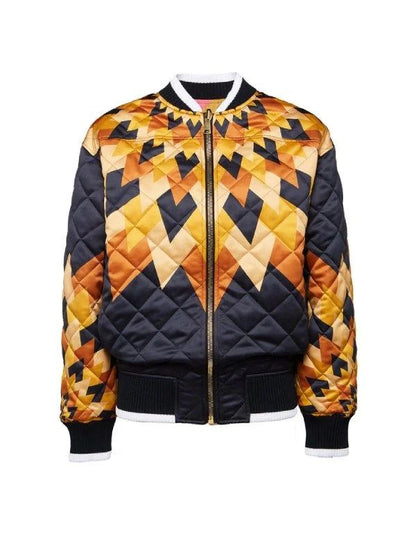 Emily In Paris S04 Printed Quilted Jacket