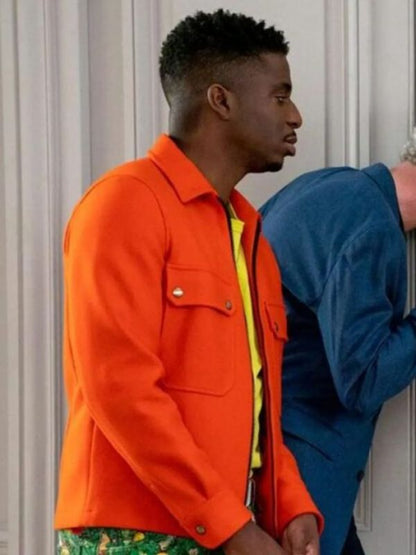 Emily in Paris S02 Julien Orange Jacket