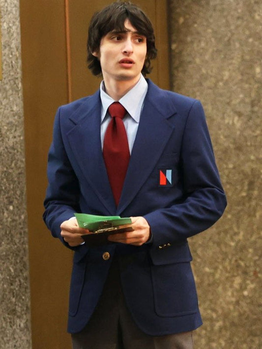 Finn Wolfhard Saturday Night Blue Blazer