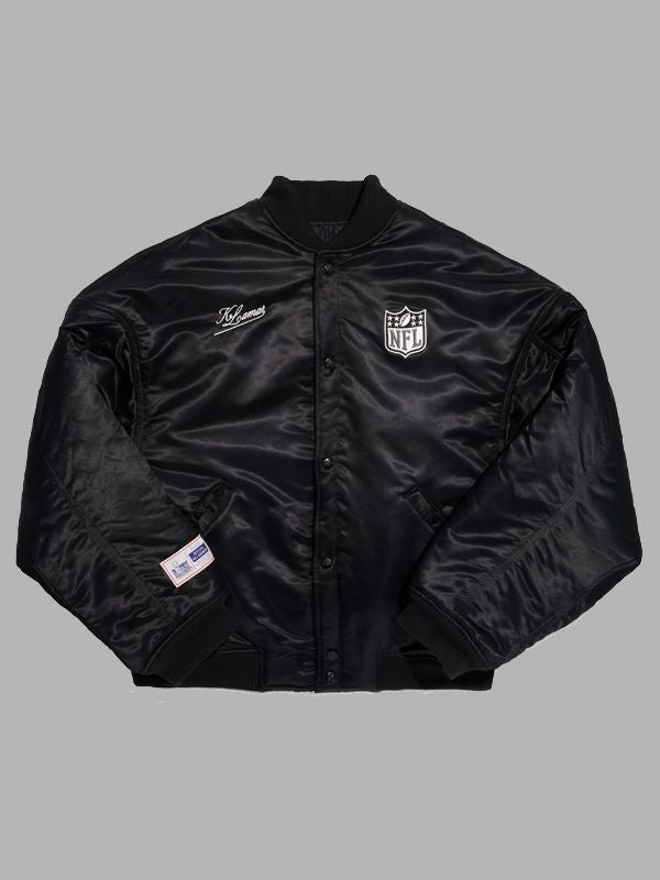 G. National Black Bomber Jacket