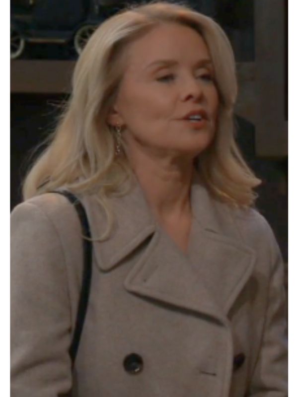 General Hospital Felicia Scorpio Beige Peacoat