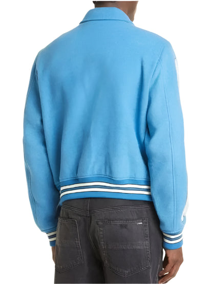 Goosebumps S01 Blue Varsity Jacket