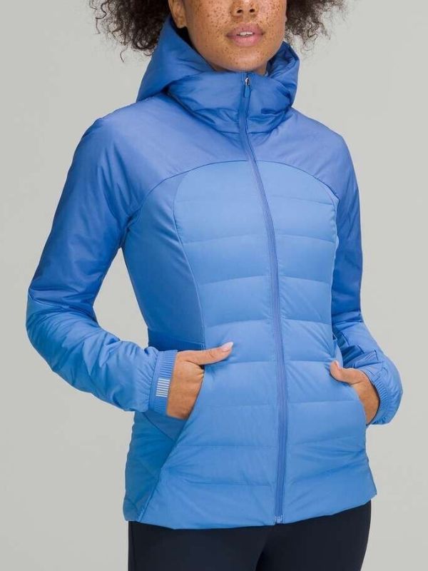 Hailey Upton Blue Puffer Jacket