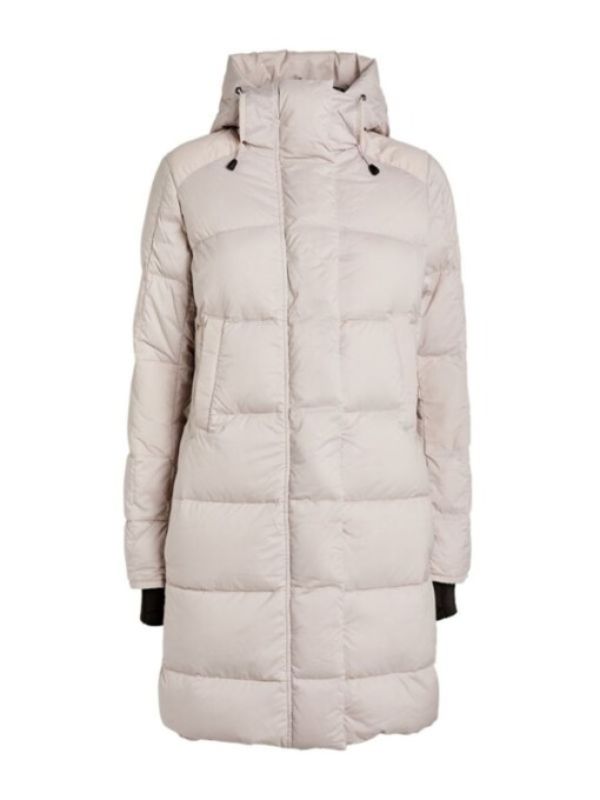 Hannah Asher White Puffer Coat