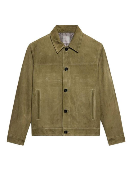 Howard Morris Green Suede Jacket