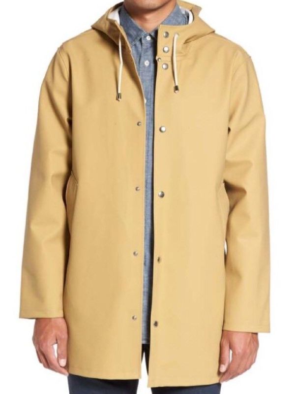 Howard Morris Yellow Hooded Jacket