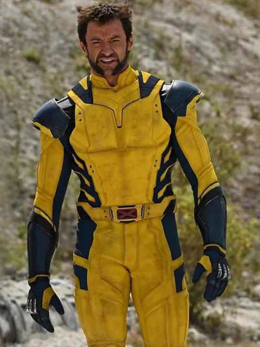 Hugh Jackman Deadpool 3 Yellow Jacket