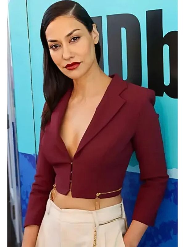 Janina Gavankar Borderlands 2024 Cropped Blazer