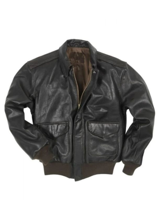 Jasun Jabbar Wardlaw Jr Black Leather Jacket