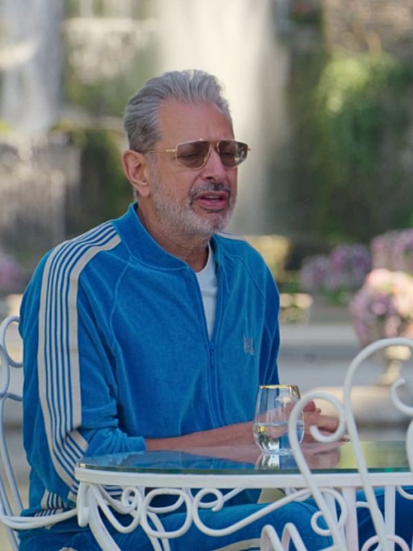 Jeff Goldblum Blue Tracksuit