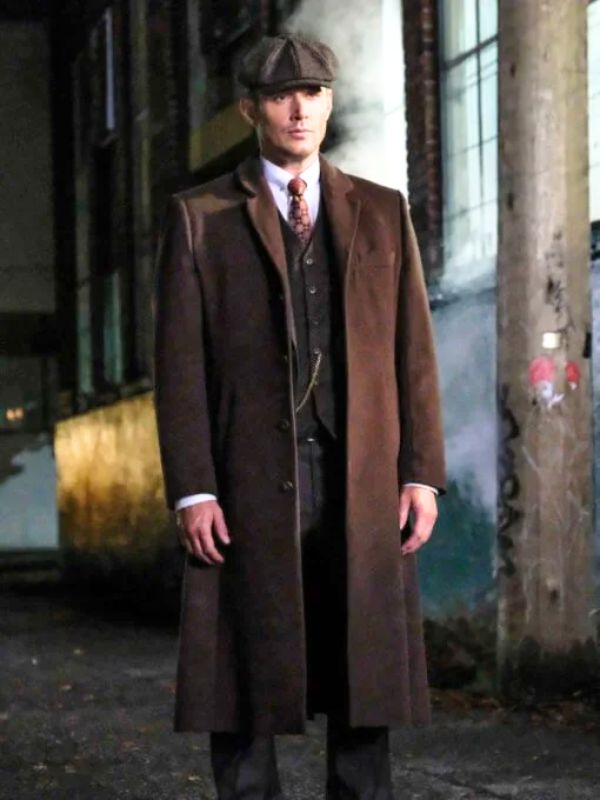 Jensen Ackles Supernatural Brown Trench Coat