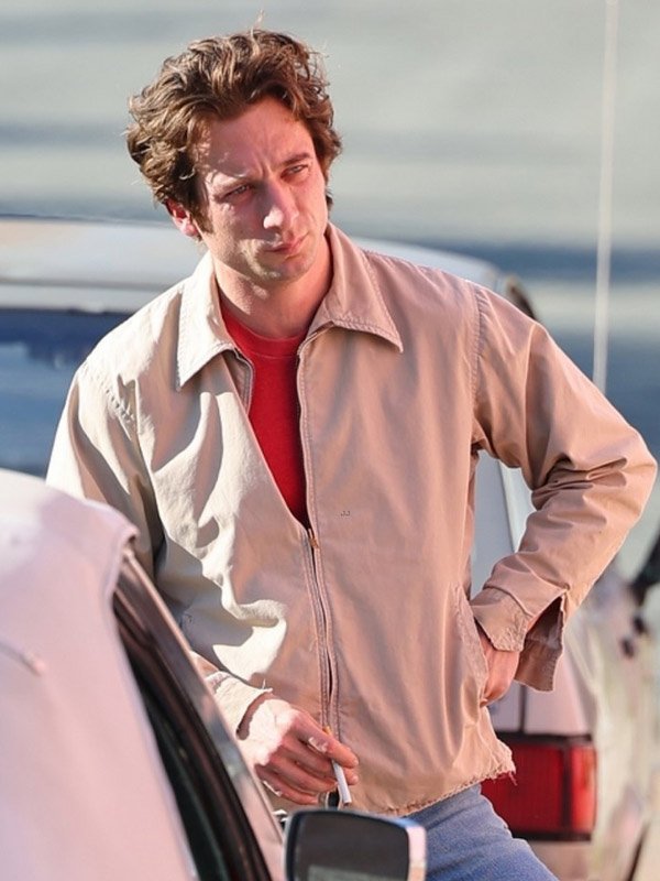 Jeremy Allen White Deliver Me From Nowhere Beige Jacket