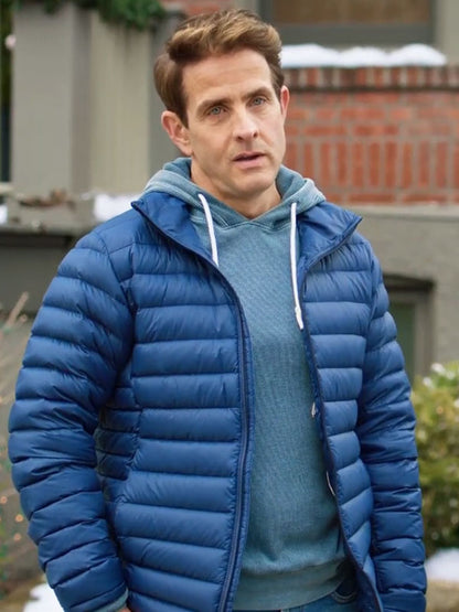 Jingle Bell Love 2024 Joey McIntyre Blue Jacket