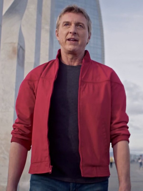 Johnny Lawrence Cobra Kai S06 Red Jacket