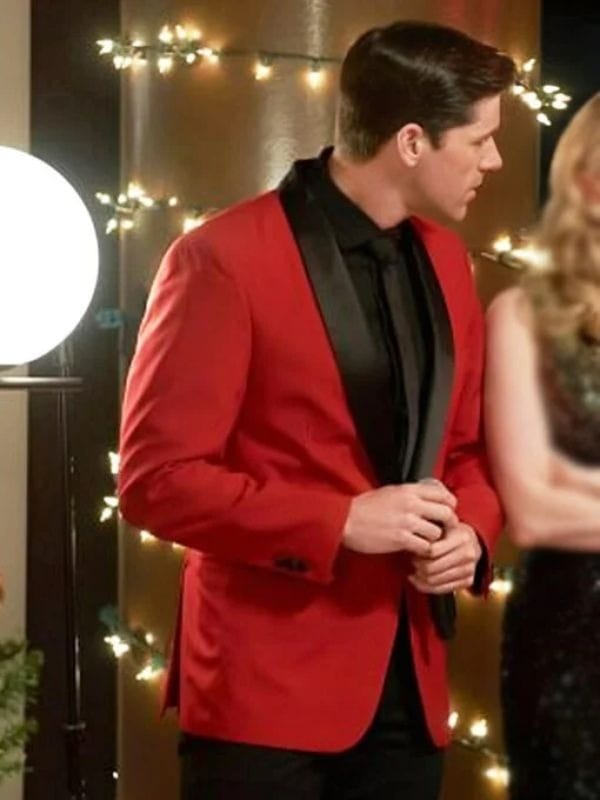 Jordan Litz A Carol for Two Red Blazer