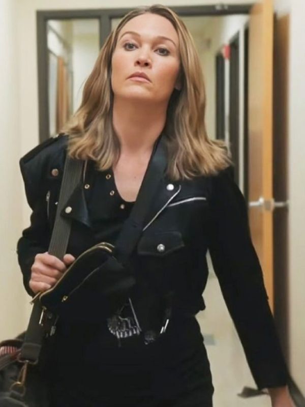 Julia Stiles Chosen Family Black Jacket