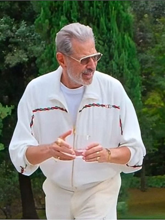 KAOS S01 Jeff Goldblum White Tracksuit