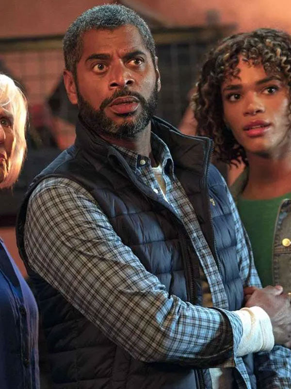 Karl Collins Doctor Who S14 Blue Vest
