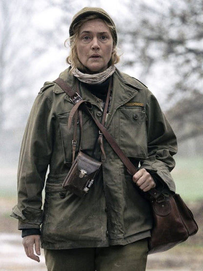 Kate Winslet Lee 2024 Green Jacket