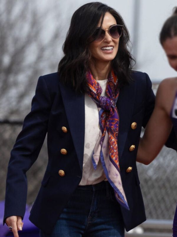 Landman Demi Moore Blue Blazer