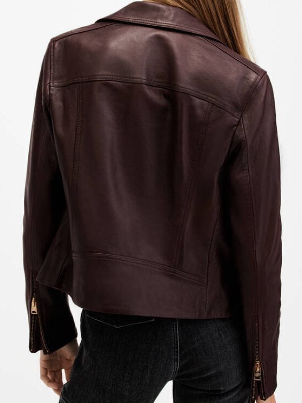 Lois Lane Superman and Lois S04 Leather Biker Jacket