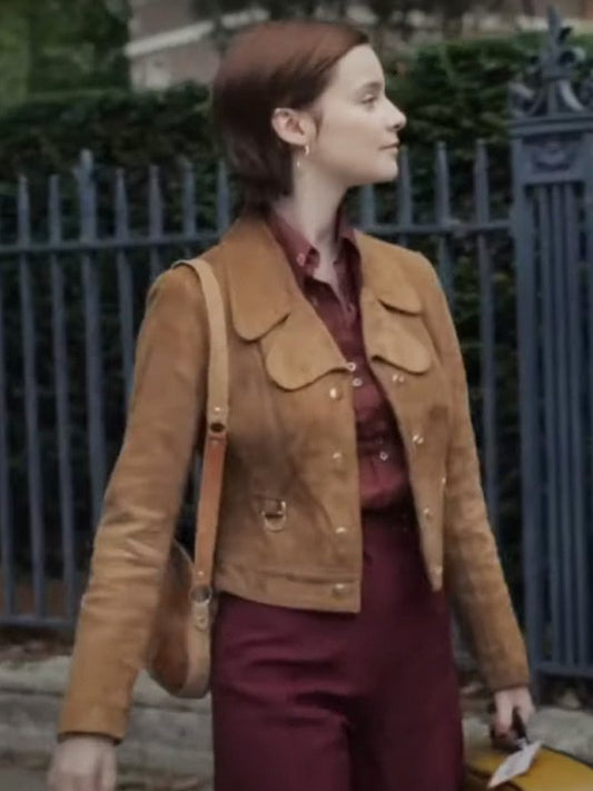 Say Nothing S01 Lola Petticrew Brown Jacket