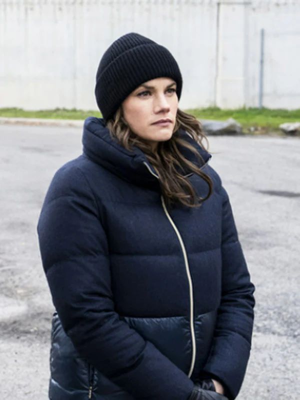 Maggie Bell FBI Black Puffer Jacket