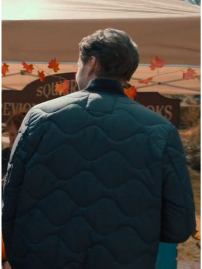 Mark Wallace Blue Quilted Jacket