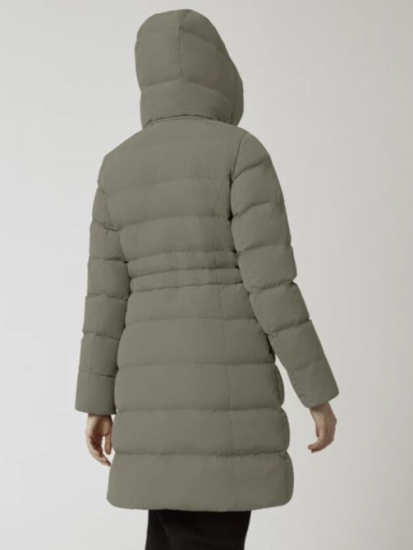 Marlyne Barrett Green Puffer Coat