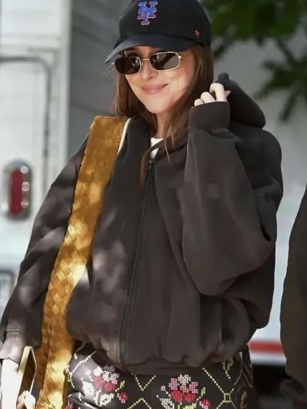 Materialists Dakota Johnson Black Hoodie