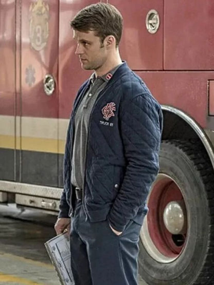 Matthew Casey Quilted Bomber Jacket