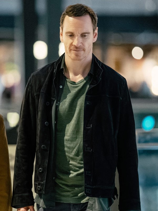 Michael Fassbender The Agency S01 Black Jacket